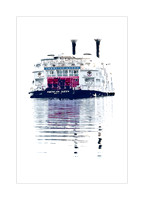 American Queen on canvas